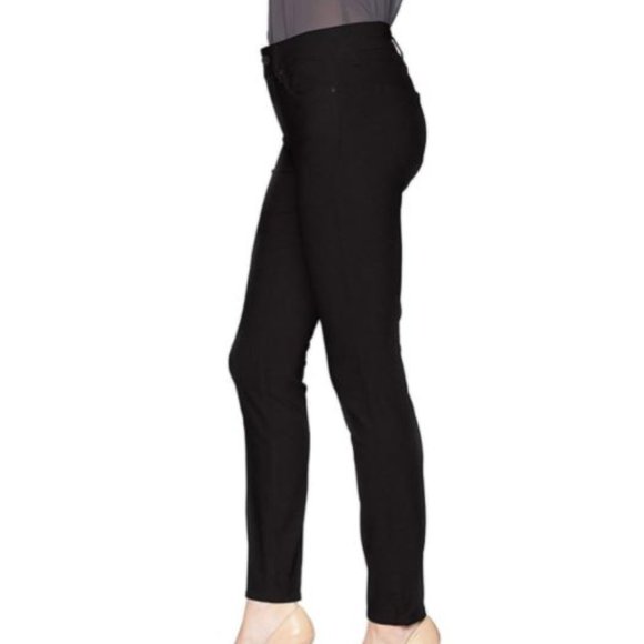 NYDJ Ami Skinny Jeans In Petite Black - Picture 2 of 3